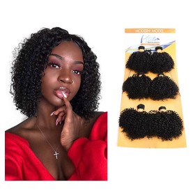 African Kinky Curly Synthetic Hair Extensions PW1330