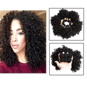 5" Afro Kinky Curly Synthetic Extensions PW1335