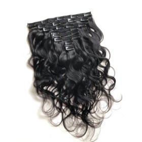 Body Wave  Human Hair Clip In Hair Extension PW1060