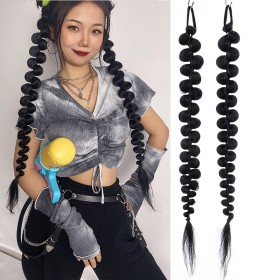 Bubble Braid Lamp Hand braided Synthetic Hair Extensions PW1328