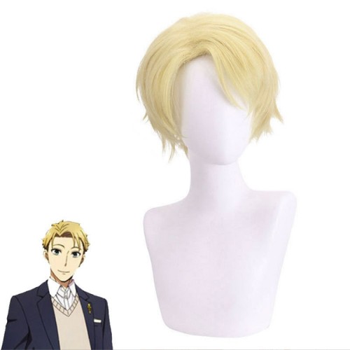 SPY×FAMILY Loid Forger Golden Short Cosplay Wigs CW862
