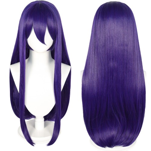 Kakegurui Twin Tsuzura Hanatemari Blue Purple Synthetic Cosplay Wig CW358